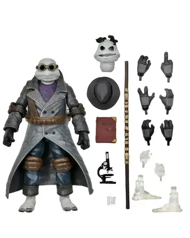 Фигурка NECA Universal Monsters x TMNT: Ultimate Donatello as The Invisible Man (БАМП)