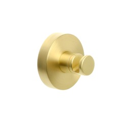 Крючок одинарный FIXSEN "COMFORT GOLD" золото-сатин FX-87005