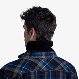 Элитная тёплая мультибандана с шерстью BUFF® Midweight Merino Wool Solid Black