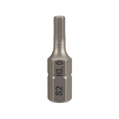 Бита шестигранная HEX 3,0 х25мм S2 1шт SGS 6325-H3.0