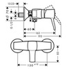 Hansgrohe Metropol 31360000 Смеситель для душа