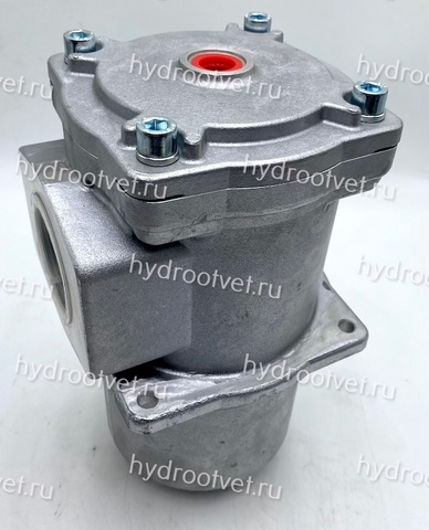 Фото RFBN/HC330DL10B1.X AL - Сливной фильтр гидравлический одинарный модели RF с алюминиевым корпусом тонкость фильтрации 10 мкм, типоразмер 330, вид присоединения: фланец SAE 2