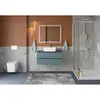 BelBagno KRAFT-1200-2C-SO-AO База под раковину подвесная с фрезерованными ручками по всей длине фасада с двумя выкатн. ящ., Голубой Мат.,1200x455x500