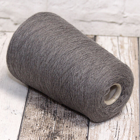 Кашемир кардный LORO PIANA CASHMERE 2/27 серо-коричневый