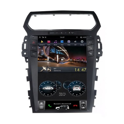 Mагнитола Ford Explorer (2012+) SYNC 3 Android 9.0 4/64GB IPS DSP модель ZF-1263-S3