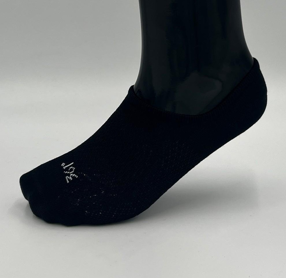 Женские укороченные носки 361° Socks черные