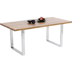 Стол Jackie Oak GK Chrome 200x100 см