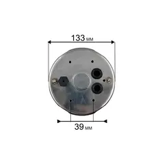 Корпус насоса водяного QUATTRO ELEMENTI D750F Inox (770-728-006)