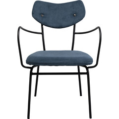 Стул с подлокотниками Viola Blue