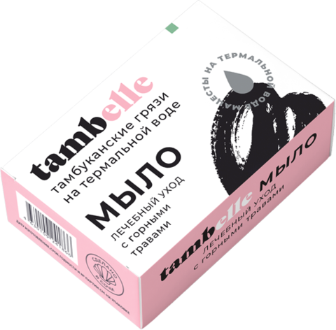 Tambelle Мыло Лечебный уход с горными травами 100г