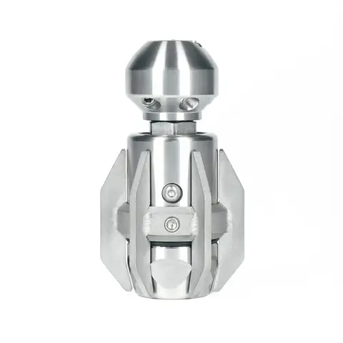 Каналопромывочная роторная форсунка RGR Kraken 1/2f SS 6Rr35х1r15