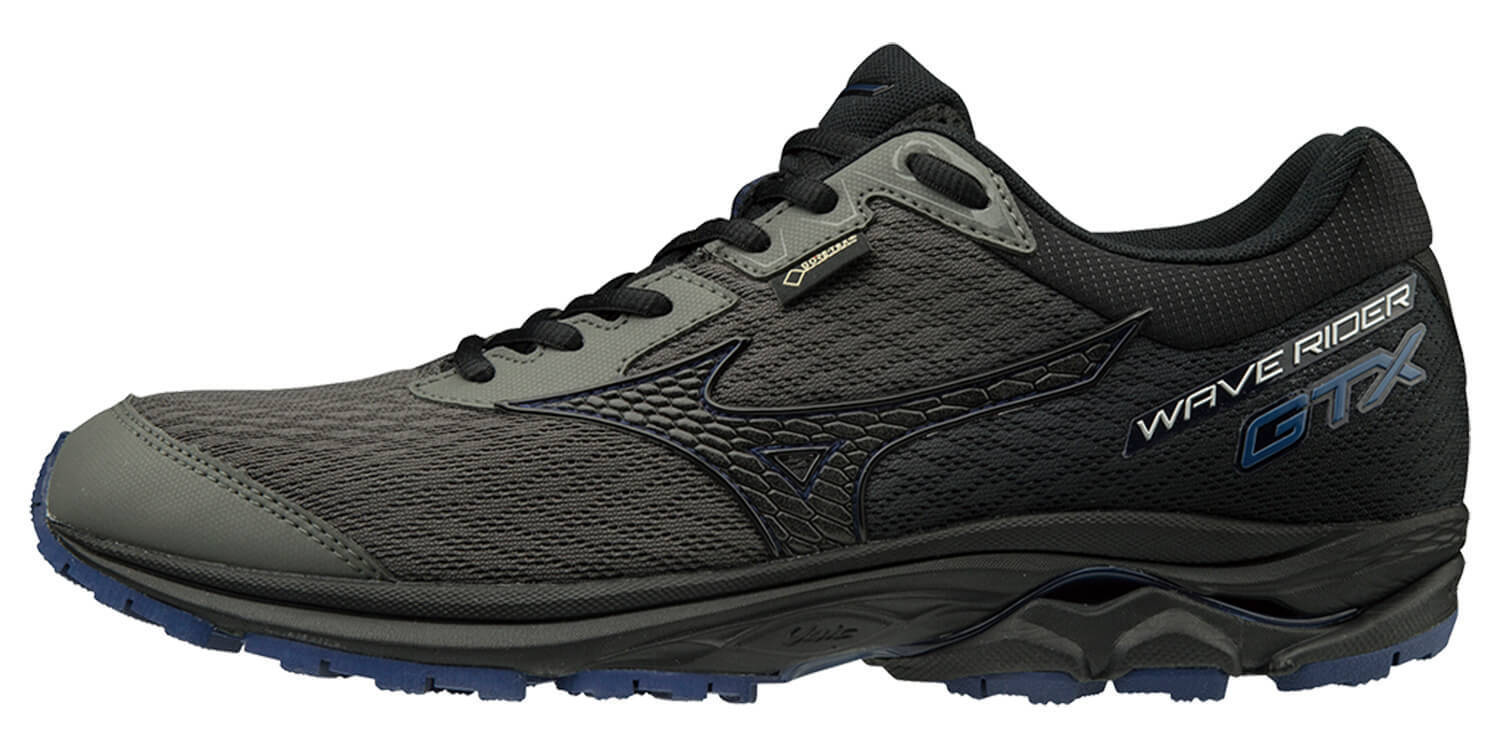 Mizuno Wave Rider GoreTex беговые кроссовки мужские черные (Распродажа) - 3