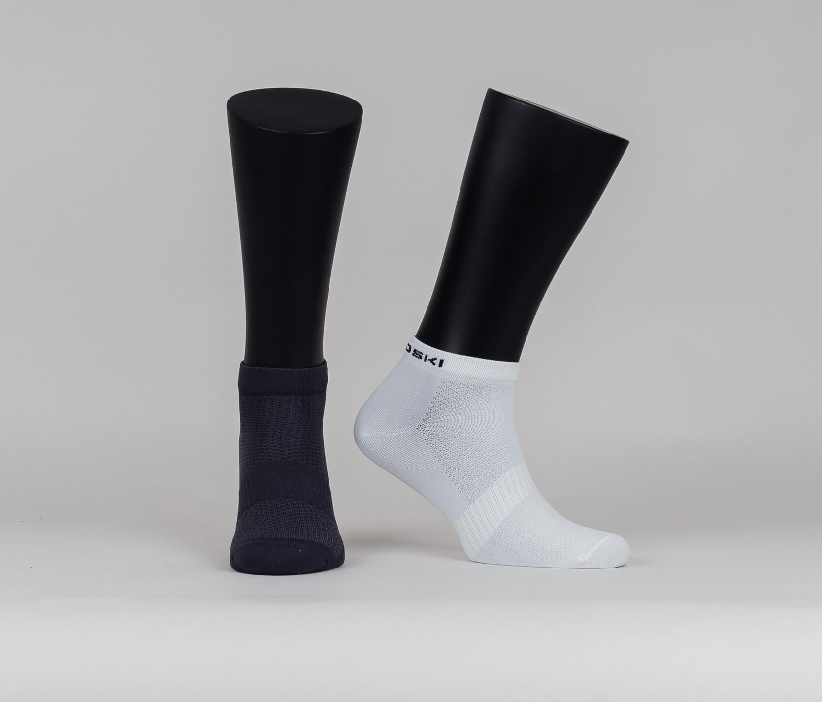 Nordski Run комплект спортивных носков black-white