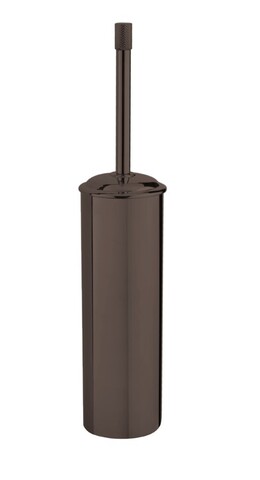 Boheme Uno 10979-SGM Туалетный ершик напольный, цвет: оружейная сталь глянцевая