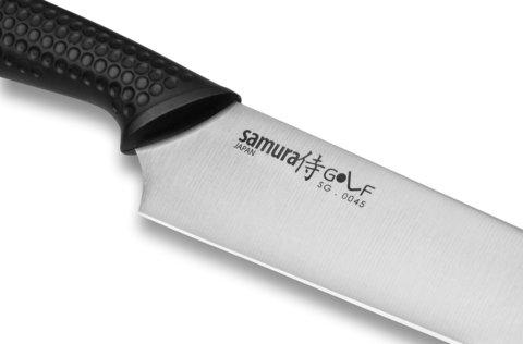 Нож кухонный стальной для нарезки 251мм Samura Golf SG-0045