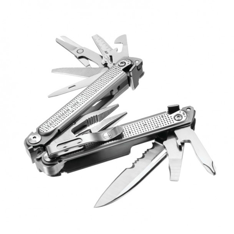 Мультитул Leatherman Free P2 100 mm, 19 функций, серебристый (832638)