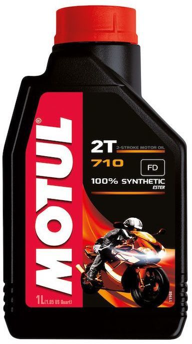Моторное масло Motul 710 2T синтетическое 1 л