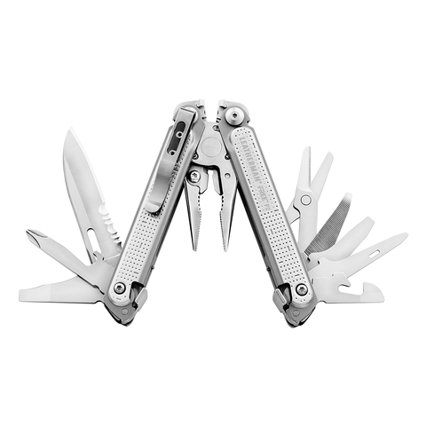 Мультитул Leatherman Free P2 100 mm, 19 функций, серебристый (832638)