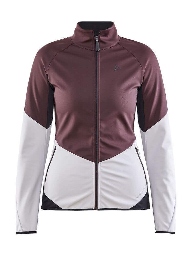 Craft Glide XC лыжный костюм женский белый-бордовый - 12