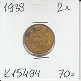 K15494 1938 СССР 2 копейки K15494 1938 СССР 2 копейки