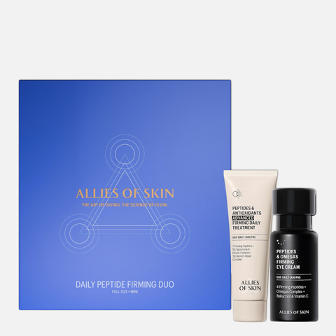 СОЮЗНИКИ КОЖИ Набор Ежедневный укрепляющий дуэт / ALLIES OF SKIN Daily Peptide Firming Duo