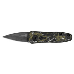 Фото Автоматический нож Kershaw Launch 4, сталь дамаск, рукоять карбон/алюминий