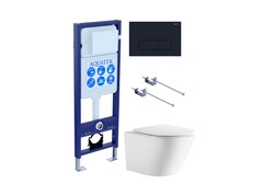 Aquatek SET Aquatek ЛИБЕРТИ-INS17-017 SET Aquatek ЛИБЕРТИ-INS17-017(рама Aquatek Standard INS-0000017 +KKI-0000001+KDI-0000017 унитаз ЛИБЕРТИ AQ1999T-00 с тонким сиденьем sc) фото