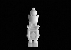 Силиконовый молд Робот 3 D большой