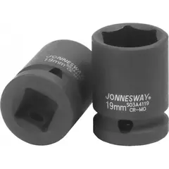 Головка торцевая ударная 1/2"DR, 19 мм JONNESWAY S03A4119