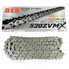 Мото Цепь DID 520ZVM-X Steel 120L мотоцепь до 1200cc сальники X-Ring