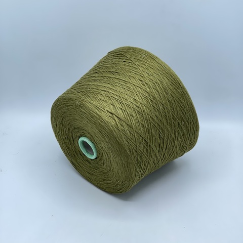 Filcom, Puffo, 450м. 40% Кашемир, 40%Шелк, 20% Меринос, Олива(673),40121
