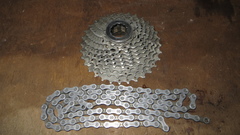 Комплект Кассета Shimano HG500-10 + Цепь Shimano HG54