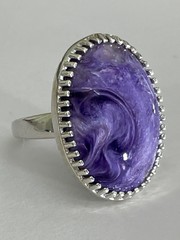 Мирра (кольцо из серебра)