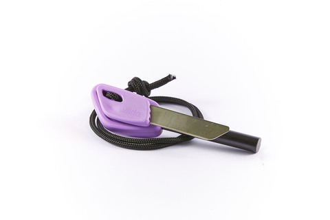 Огниво с кресалом профессиональной серии Wildo FIRE-FLASH Pro LARGE от WILDO® LILAC, 9377 Огниво с кресалом профессиональной серии Wildo FIRE-FLASH Pro LARGE от WILDO® LILAC, 9377