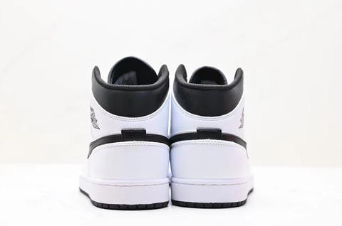 Air Jordan 1 Mid 'White Black' 