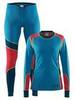 CRAFT BASELAYER комплект термобелья женский синий - 5