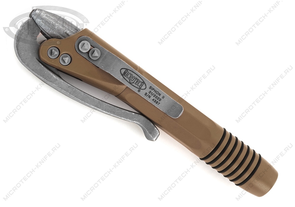 Тактическая ручка Microtech SIPHON II 401-SS-TAAP
