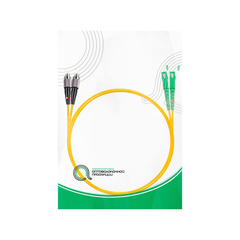 Патч Корд Оптоволоконный SC/APC-FC/UPC SM 9/125 Duplex 3.0мм 1 м