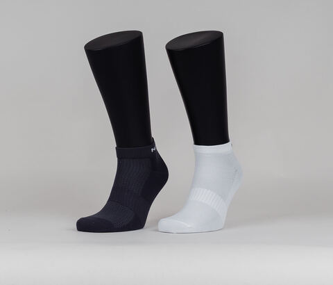 Nordski Run комплект спортивных носков black-white