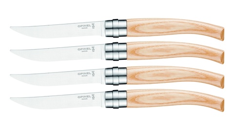 Набор ножей кухонных Opinel Table Chic №10, комплект: 4шт., дерево, коробка подарочная (001828)