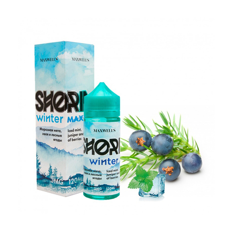 Жидкость MAXWELLS 0.3% 120 ml Shoria MAXVG - Морозная шория MAXVG