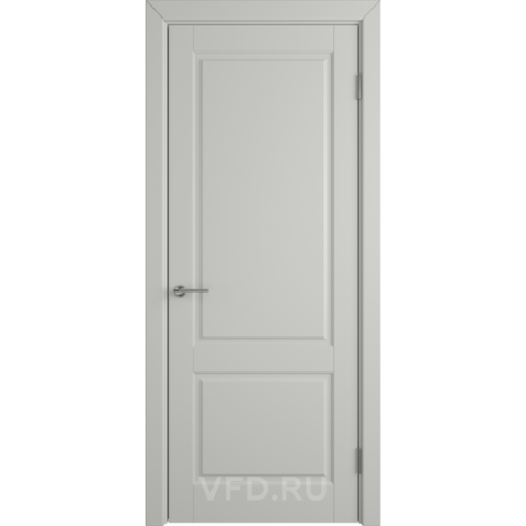 Межкомнатная дверь VFD (ВФД) Dorren (Доррен) Cotton (эмаль светло-серая) ДГ
