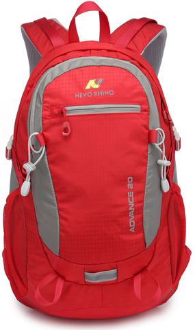 Картинка рюкзак туристический Nevo Rhino 9067-NW Red - 2