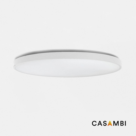 Фото: Потолочный светильник DOMIO Ш1000 95W белый OPAL 4000K CRI80 CASAMBI - основной вид