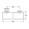 GROHE Essentials 40799DC1 Полка косметическая