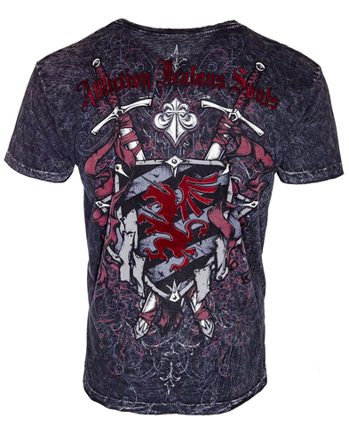 Affliction | Футболка мужская CUT TEE A707 спина