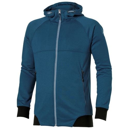 Толстовка на молнии мужская Asics Full Zip Hoodie синяя