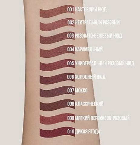 Карандаш для губ гелевый тон008 классический  SUPER STAY I'm TREND — фото 4