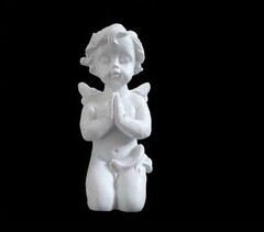 Силиконовый молд Ангелочек молящийся 3 D