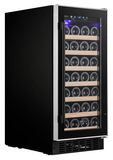 Винный шкаф Temptech Premium WPQ38SCB черный